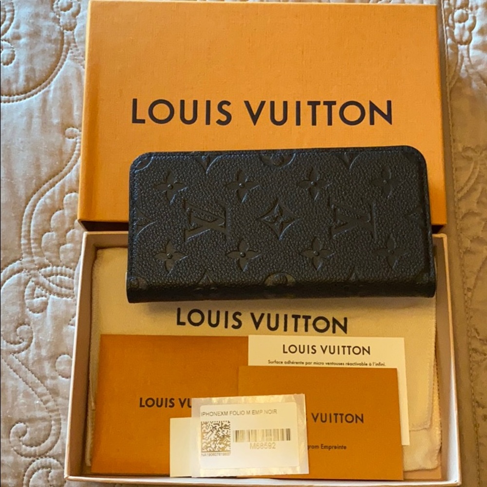 Louis Vuitton iPhone XS Max Folio